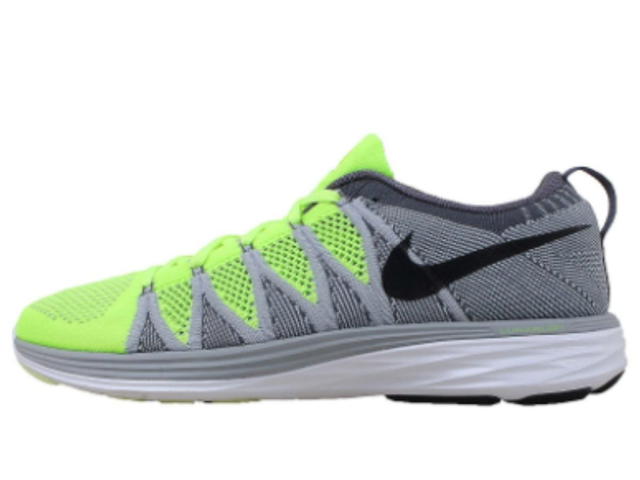 Nike Nike Flyknit Lunar 2 Grey Volt - view 2