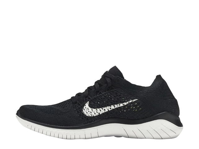Nike Nike Free RN Flyknit 2018 Black White - view 2