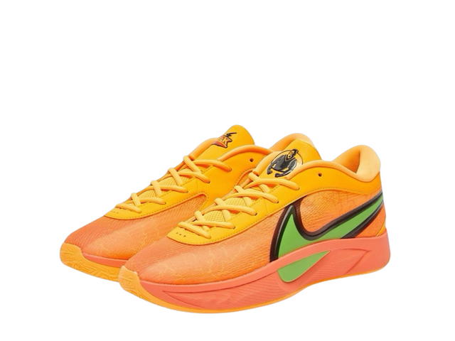 Nike Nike Giannis Freak 6 Light Wild Mango-Action Green-Black-Laser Orange - view 2