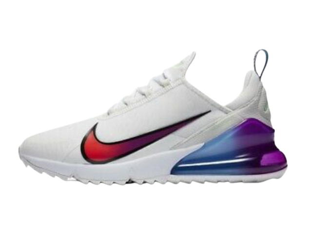 Nike Nike Air Max 270 Golf White Oracle Aqua Vivid Purple - view 2