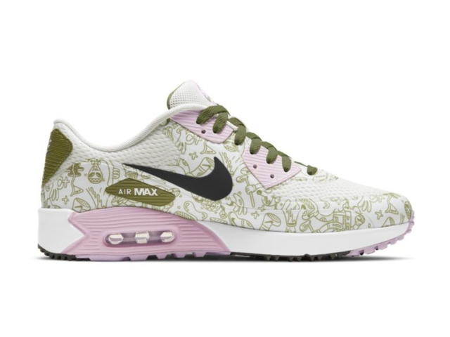 Nike Nike Golf Air Max 90 NRG Golf Shoes Asparagus Pink Foam 'Space' Men's - view 1