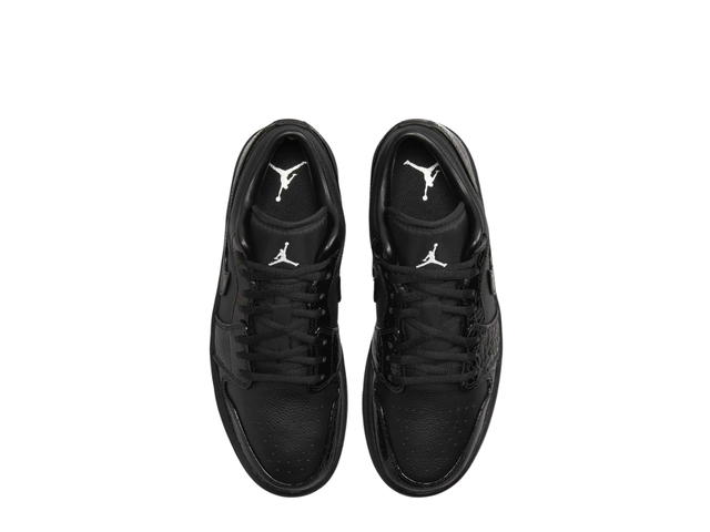 Jordan Jordan 1 Low SE Patent Elephant Black (Women's) - view 3