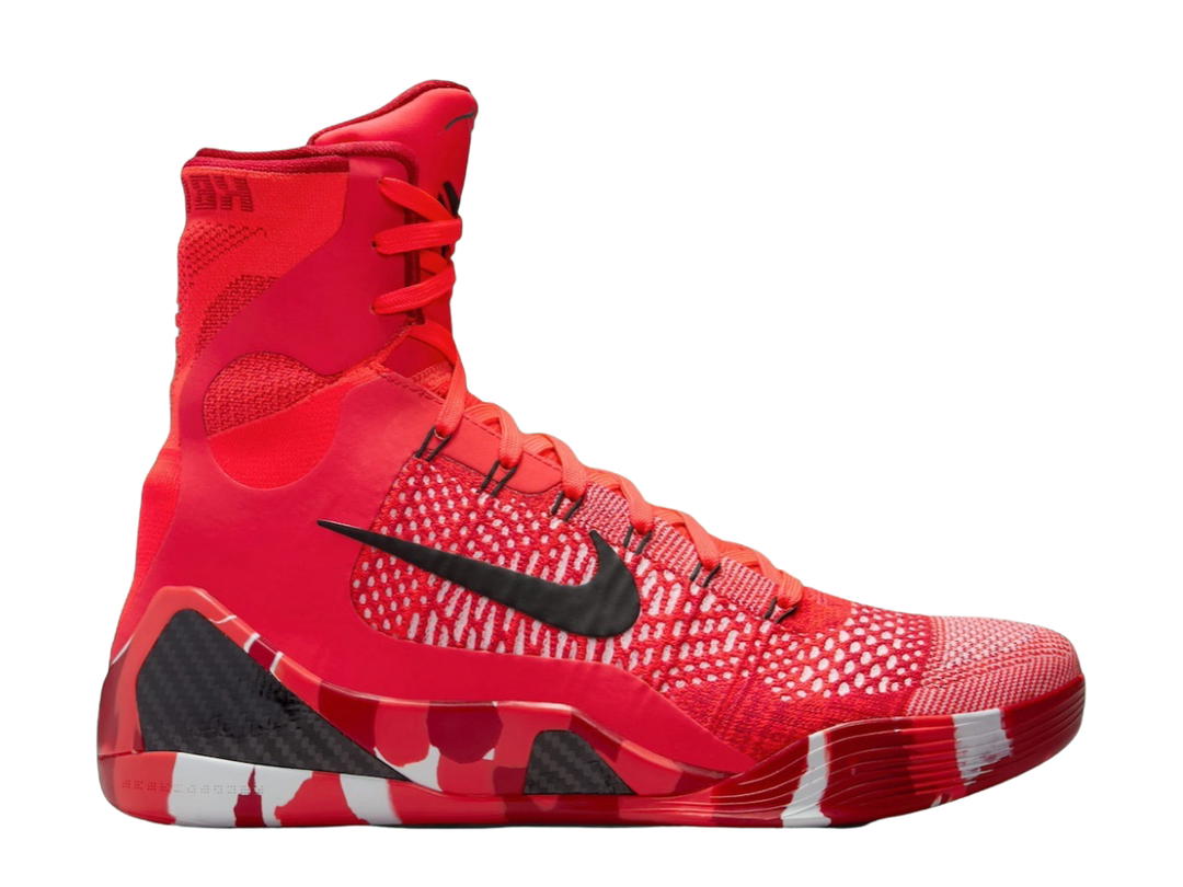 Nike Nike Kobe 9 Elite High Protro Bright Crimson and Emerald Green