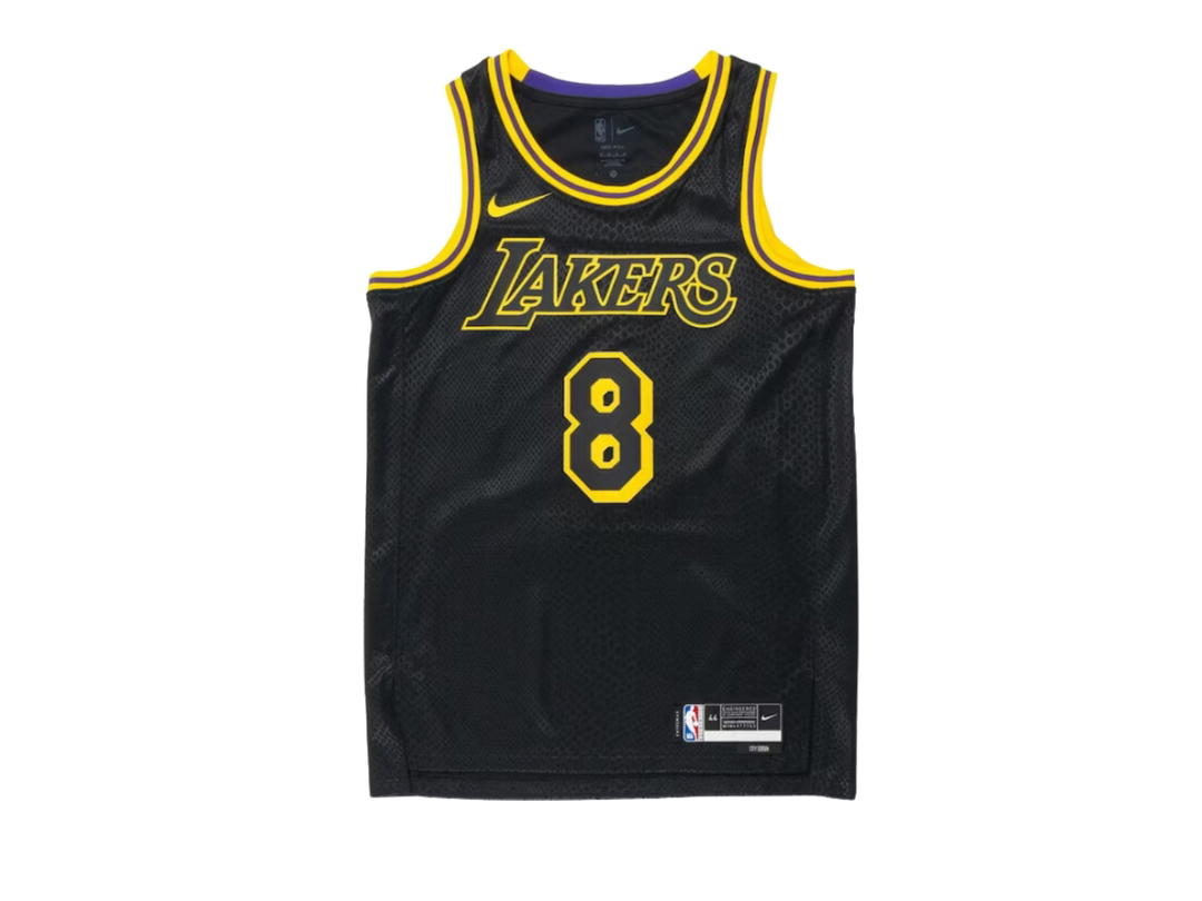 Nike Nike Kobe Mamba Mentality Los Angeles Lakers City Edition Swingman Jersey Black (FW23)
