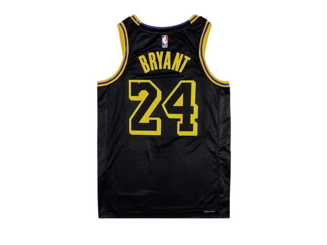 Nike Nike Kobe Mamba Mentality Los Angeles Lakers City Edition Swingman Jersey Black (FW23) - view 2