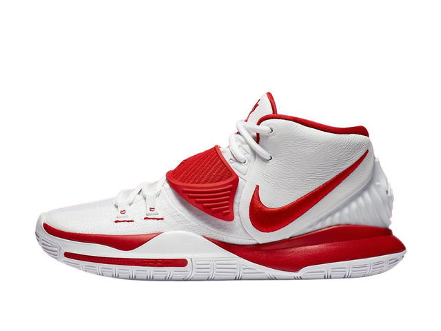 Nike Nike Kyrie 6 White University Red - view 2