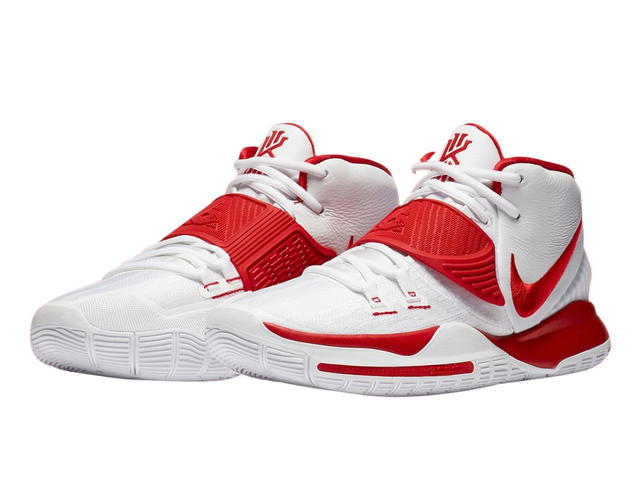 Nike Nike Kyrie 6 White University Red - view 3