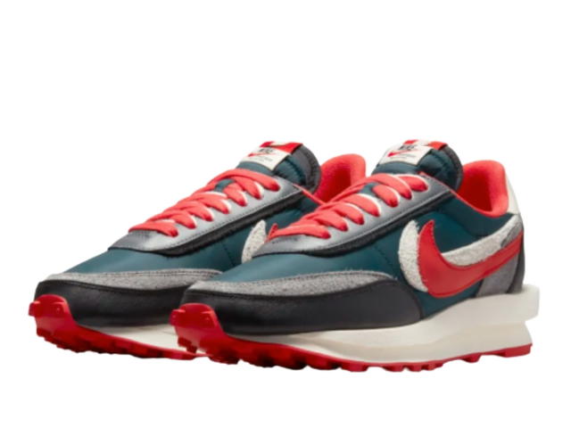 Nike Nike LD Waffle sacai Undercover Midnight Spruce University Red - view 3