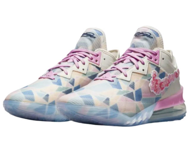 Nike Nike LeBron 18 Low atmos Cherry Blossom - view 3