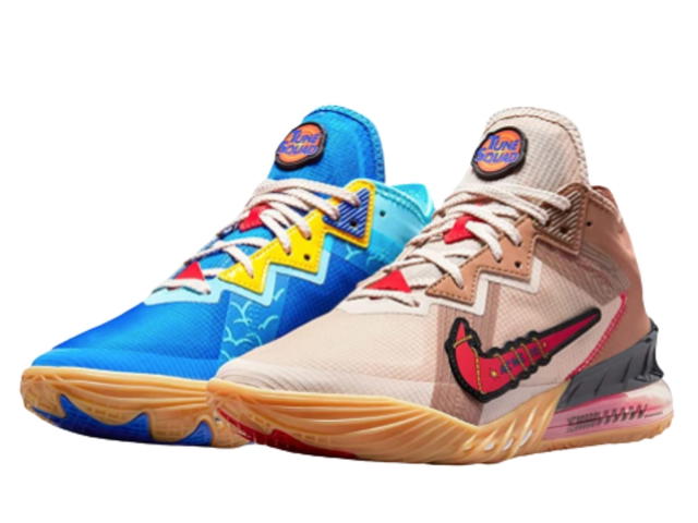 Nike Nike Lebron 18 Low Wile E. vs Roadrunner Space Jam - view 3