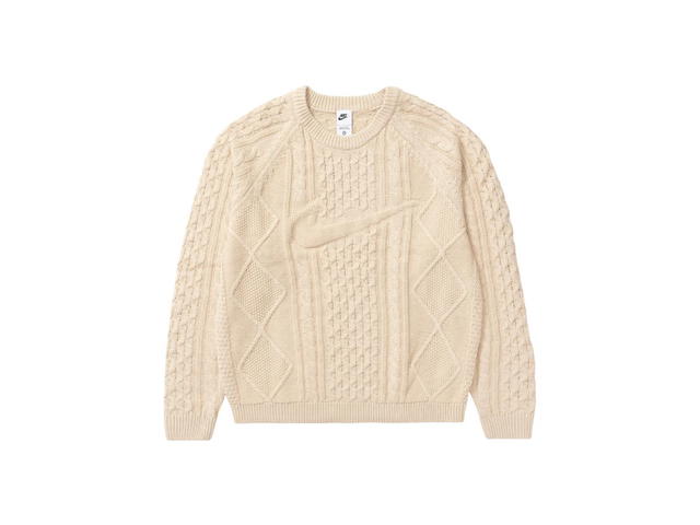 Nike Nike Life Cable Knit Sweater Rattan - view 1