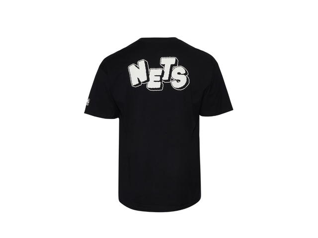 Nike Nike Nets CTS City Edition M90 T-Shirt Black - view 2
