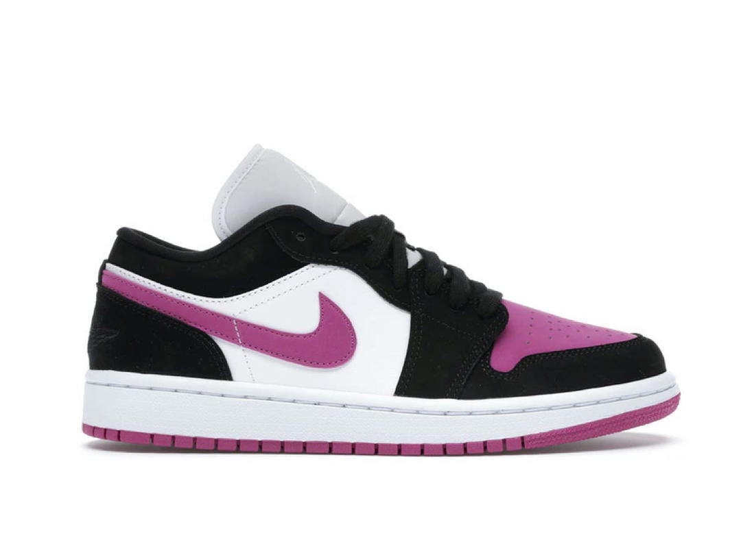 Jordan Jordan 1 Low Black Cactus Flower (W)