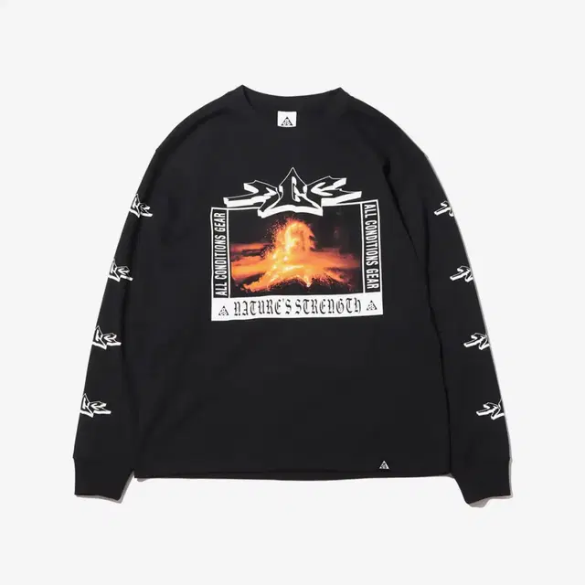 Nike Nike NRG ACG Volcano Long Sleeve T-Shirt Black - Asia - view 2
