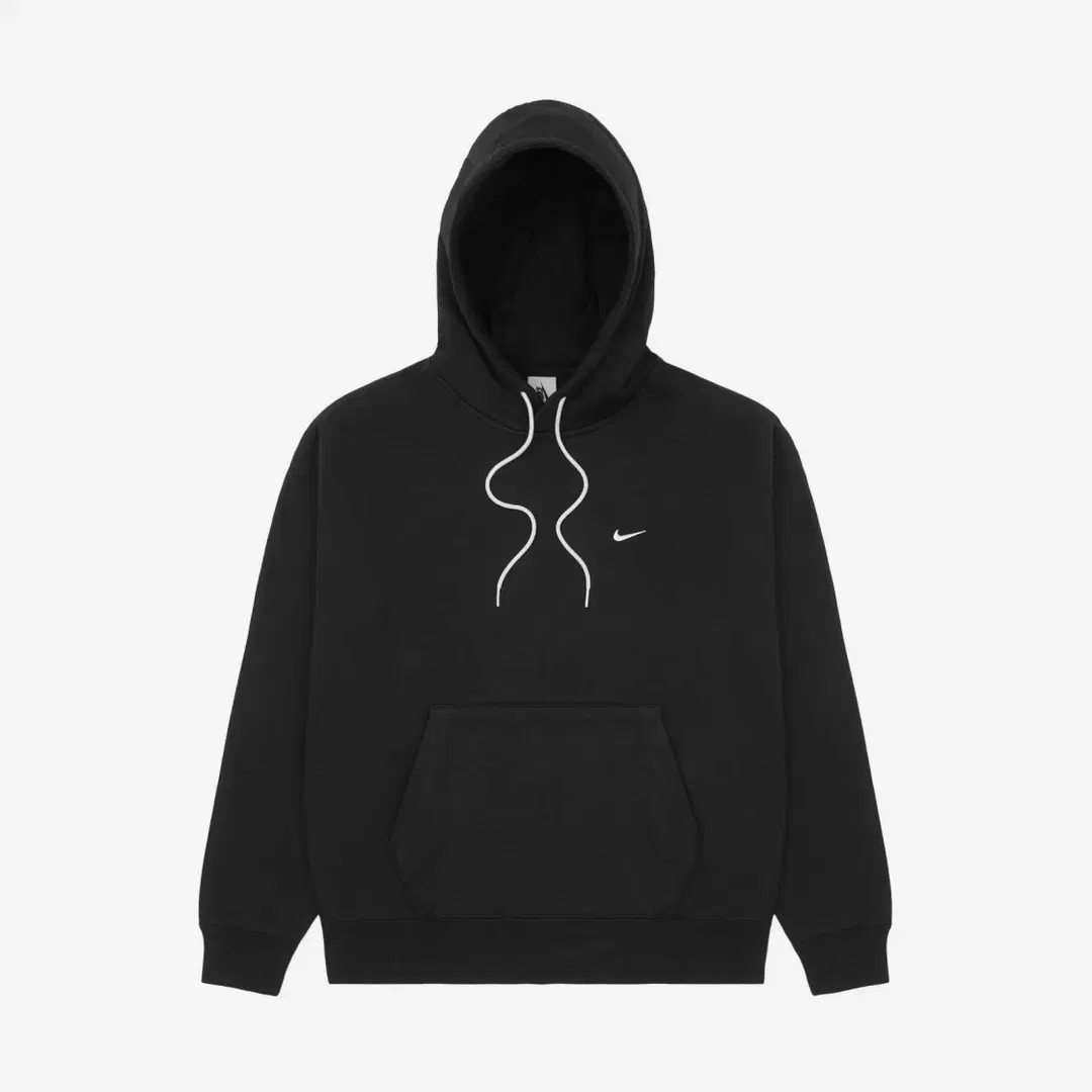 Nike Nike NRG Solo Swoosh Fleece Hoodie Black White - US/EU