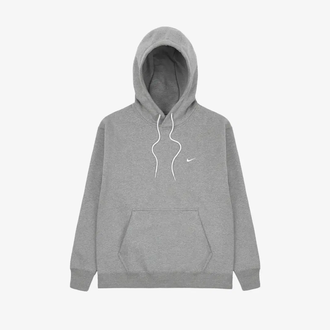 Nike Nike NRG Solo Swoosh Fleece Hoodie Dark Grey Heather - Asia