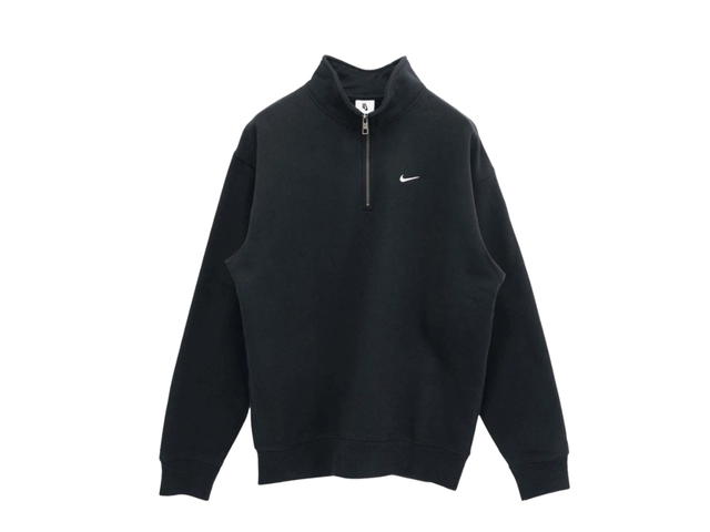 Nike Nike NRG Solo Swoosh Heavy Weight BB Quarter Zip Top Black (Asia Sizing) - view 1