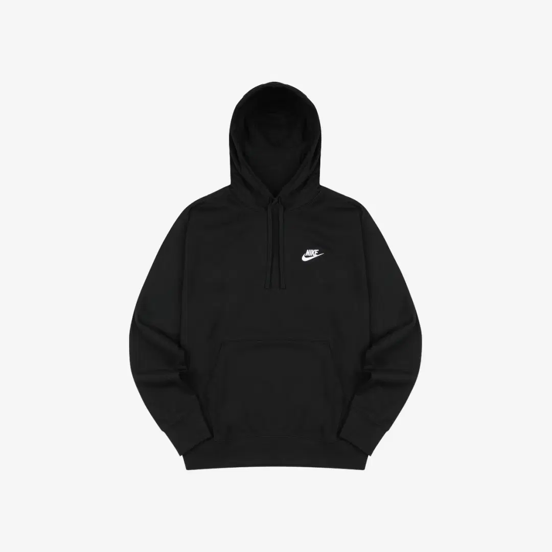 Nike Nike NSW Club Fleece Pullover Hoodie Black - Asia