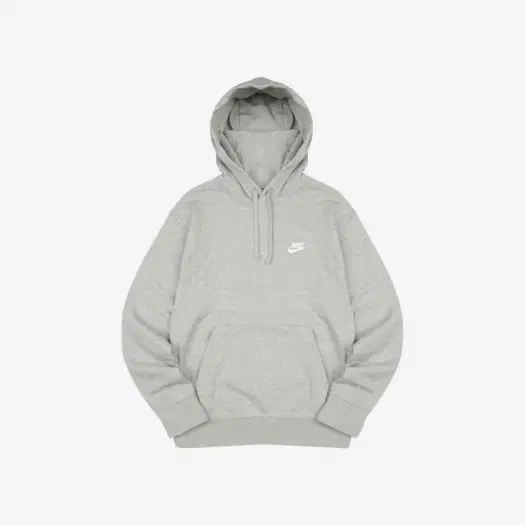 Buy Nike NSW Club Pullover Hoodie Dark Grey Heather - Asia at Sasom – Authentic and Ready to Ship