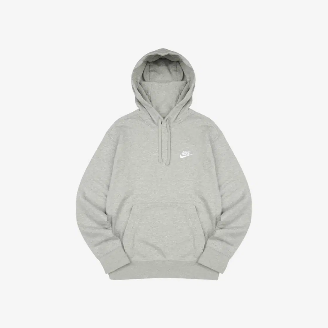Nike Nike NSW Club Pullover Hoodie Dark Grey Heather - Asia