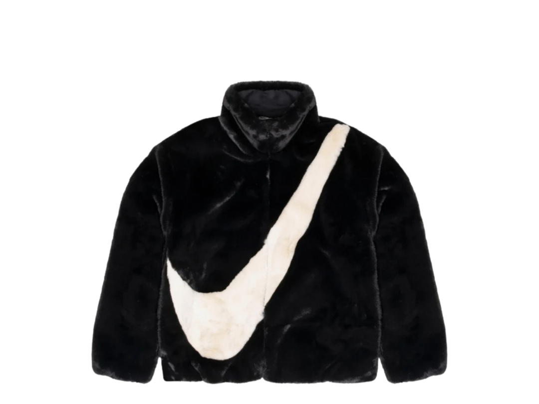 Nike Nike NSW Faux Fur Jacket Black Asia (W)