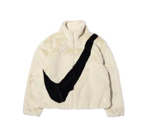 Buy Nike NSW Faux Fur Jacket Fossil (W) at Sasom – Authentic and Ready to Ship