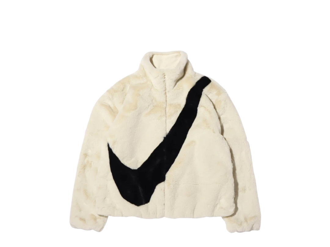 Nike Nike NSW Faux Fur Jacket Fossil (W)