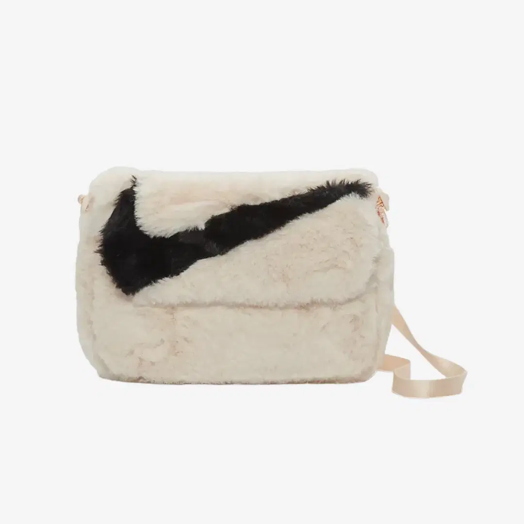 Nike Nike NSW Futura 365 Faux Fur Crossbody Bag 1L White