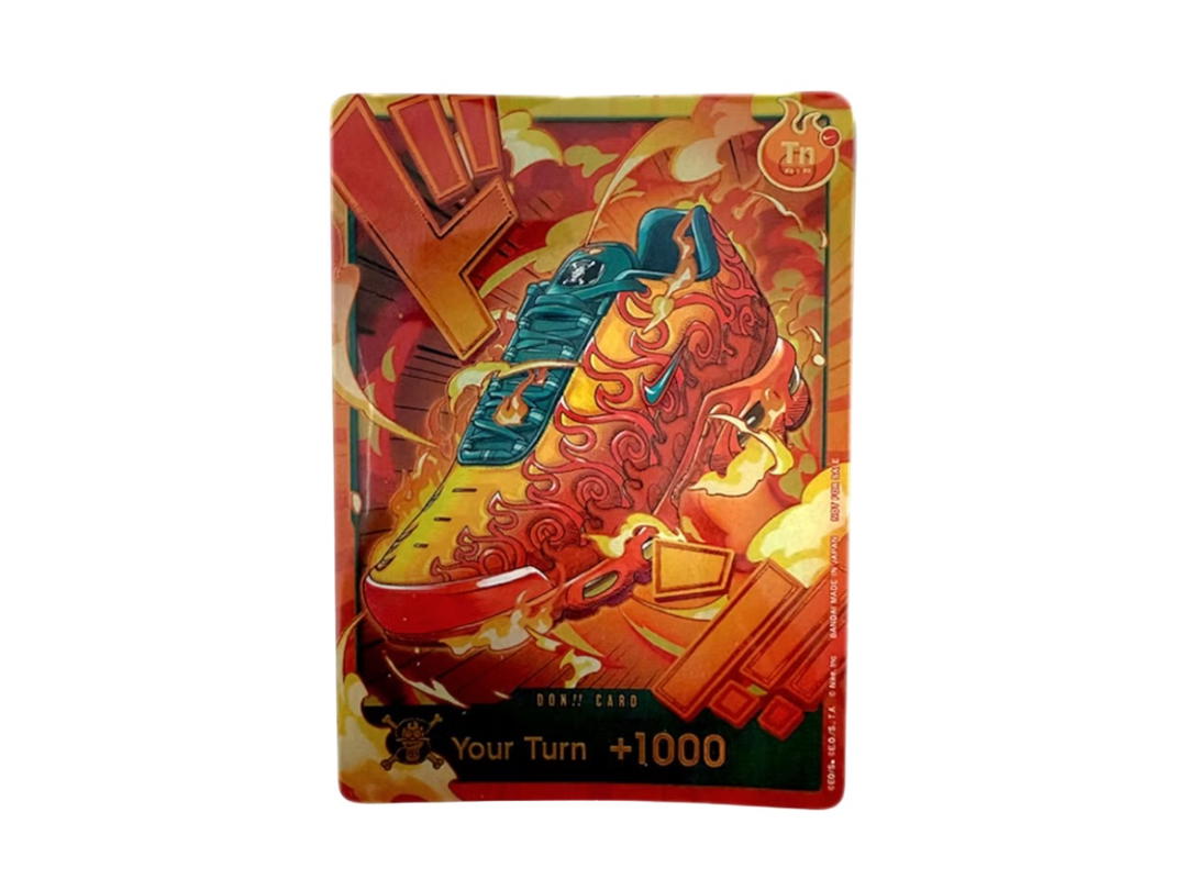 Nike Nike X One Piece Air Max Plus Flame Flame DON!! Promo Card (EN)