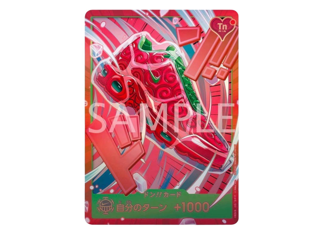 Nike Nike X One Piece Air Max Plus Ope Ope DON!! Promo Card (JP)