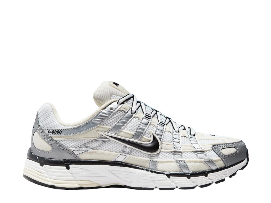 Nike Nike P-6000 Coconut Milk Metallic Silver (Women's)