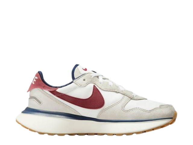 Nike Nike Phoenix Waffle Light Bone-Sail-Midnight Navy-Team Red (W) - view 1