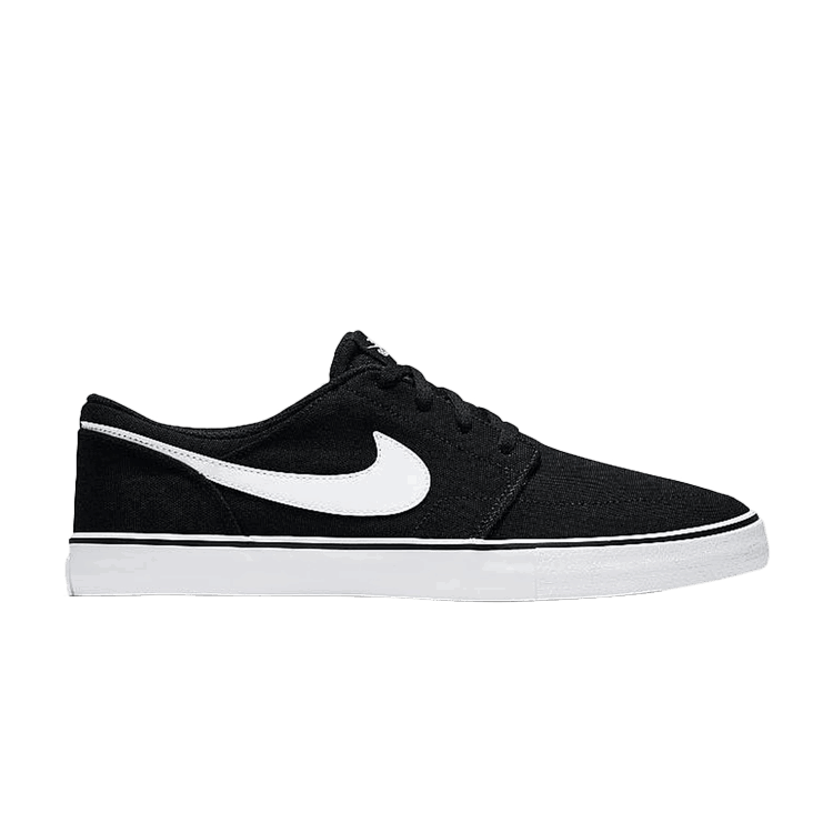 Nike Nike Portmore 2 Solar Canvas SB 'Black White'
