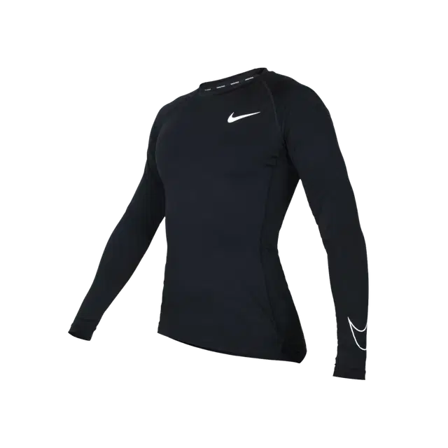 Nike Nike Pro Dri-Fit Tight-Fit Long Sleeve Top Black - Asia - view 1