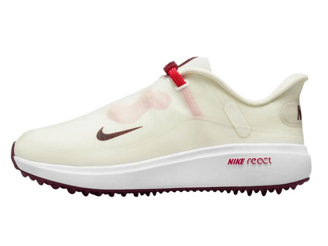 Nike Nike React Ace Tour FlyEase Golf Shoes Sail Fusion Red White (W) - view 2