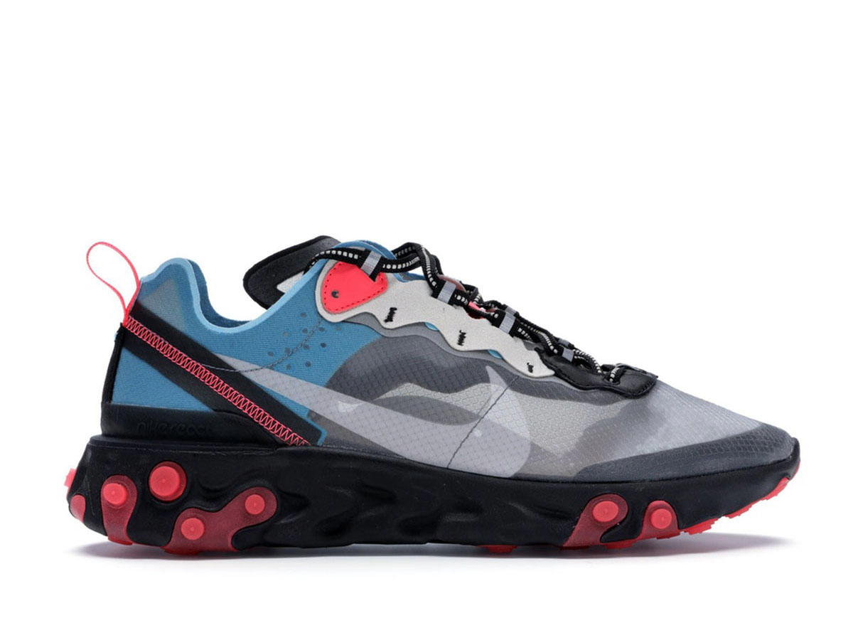 Nike Nike React Element 87 Blue Chill Solar Red