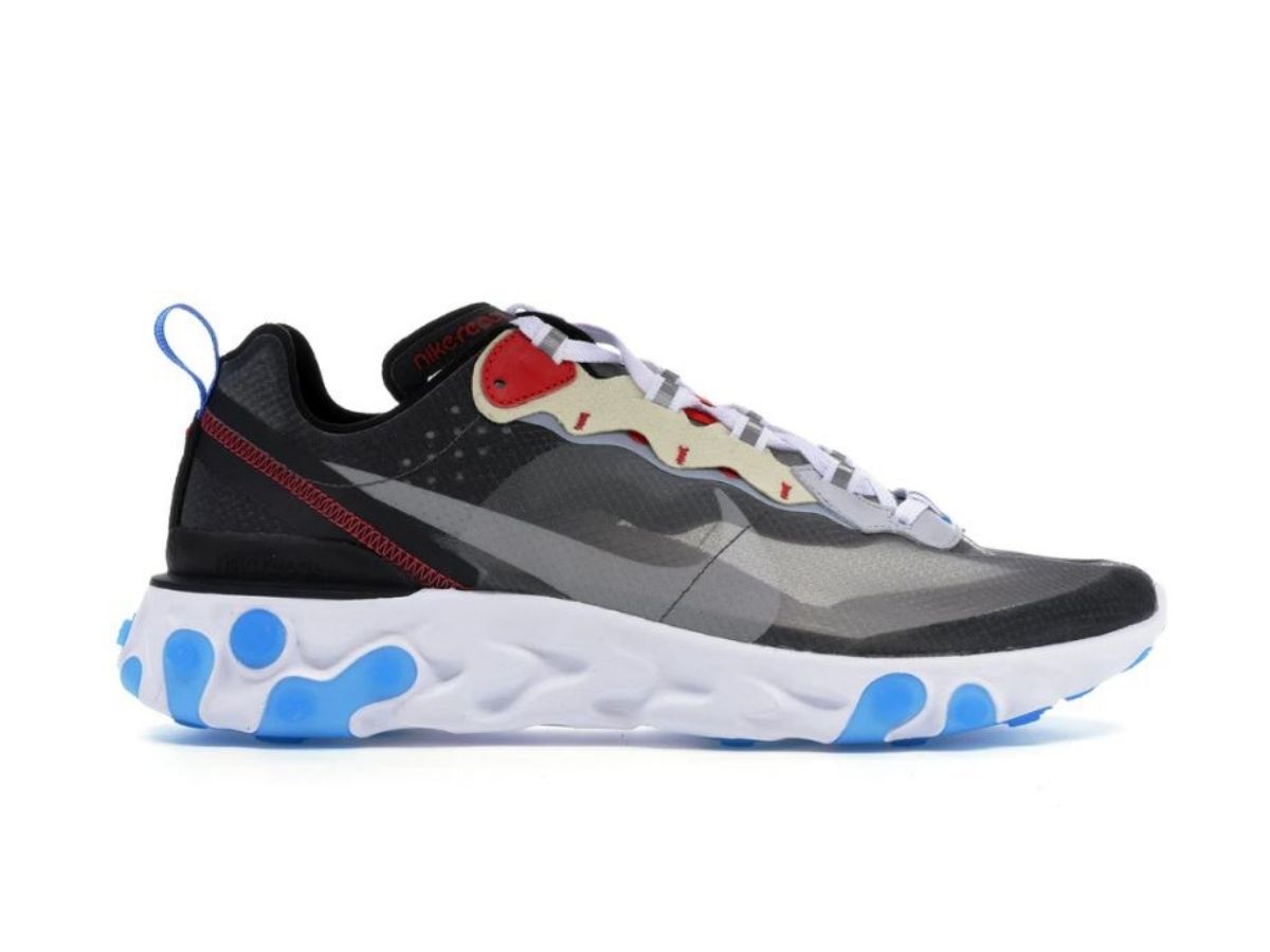Nike Nike React Element 87 Dark Grey Photo Blue