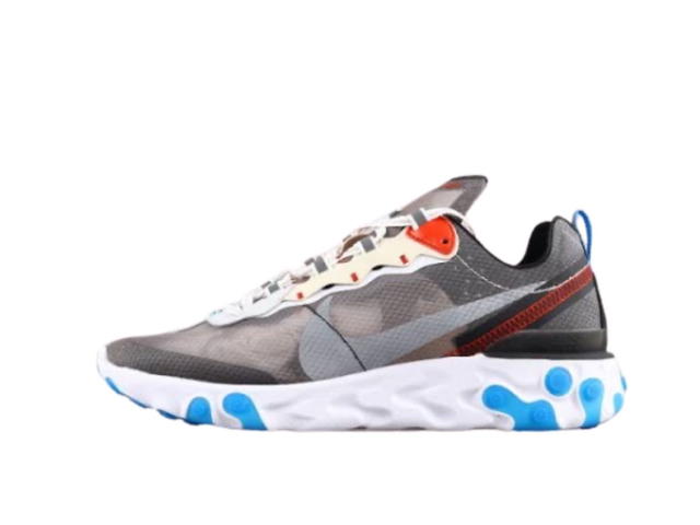 Nike Nike React Element 87 Dark Grey Photo Blue - view 2