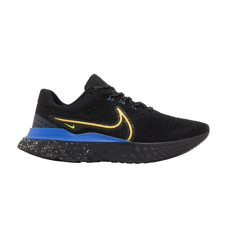 Nike Nike React Infinity Run Flyknit 3 'Black Citron Royal'