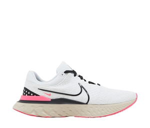 Buy Nike React Infinity Run Flyknit 3 'White Hyper Pink' at Sasom – Authentic and Ready to Ship