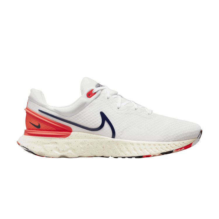 Nike Nike React Miler 3 'White Bright Crimson Obsidian'