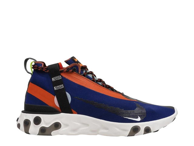 Nike Nike React Runner Mid WR ISPA Blue Void Team Orange - view 1