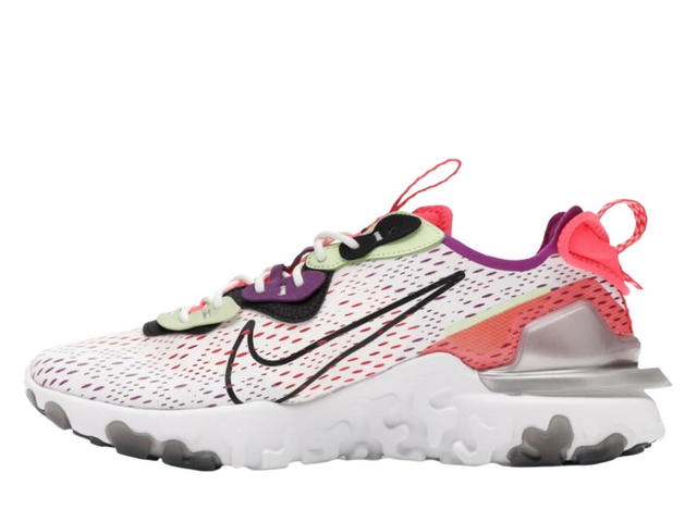Nike Nike React Vision Barely Volt Laser Crimson - view 2