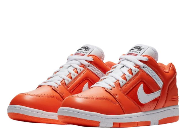 Nike Nike SB Air Force 2 Low Supreme Orange - view 3