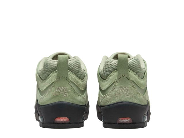 Nike Nike SB Air Max Ishod Oil Green-Safety Orange-Black - view 4