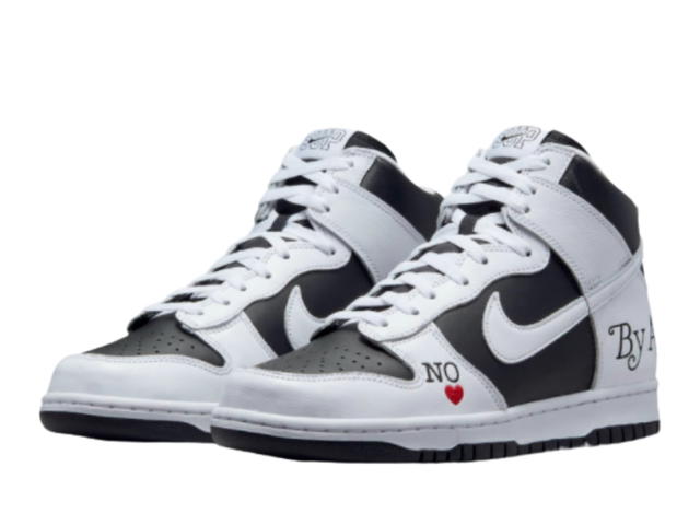 Nike Nike SB Dunk High Supreme By Any Means Black - view 3