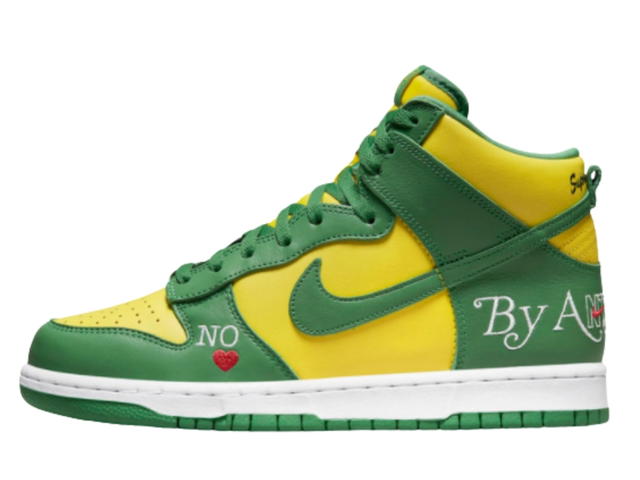 Nike Nike SB Dunk High Supreme By Any Means Brazil - view 2