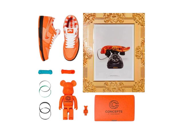 Nike Nike SB Dunk Low Concepts Orange Lobster (Special Box) - view 2