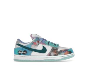 Buy Nike SB Dunk Low Futura Laboratories Bleached Aqua at Sasom – Authentic and Ready to Ship