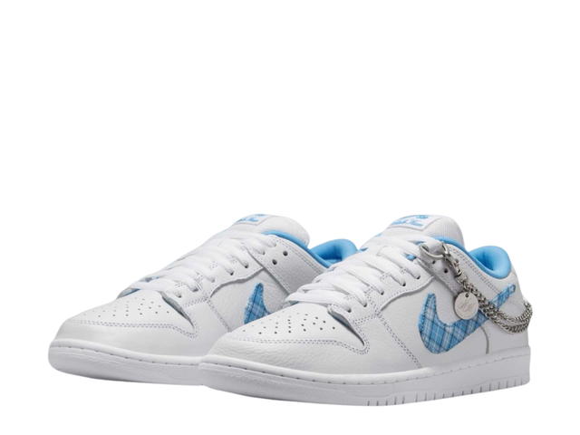 Nike Nike SB Dunk Low Pro x Nicole Hause White and University Blue - view 3